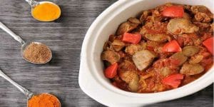 واویشکا جگر مرغ سبز